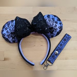Disney Parks Haunted Mansion Minnie Ears